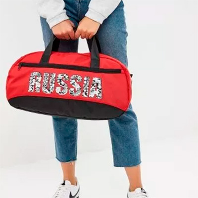 Женская спортивная сумка Antan 2-186, красная