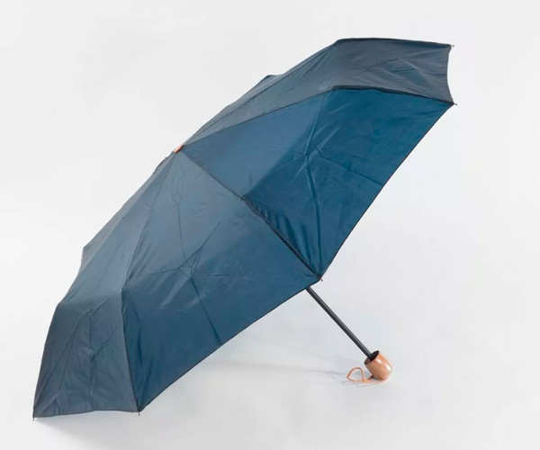 Мужской зонт Diniya 6818, тёмно-синий