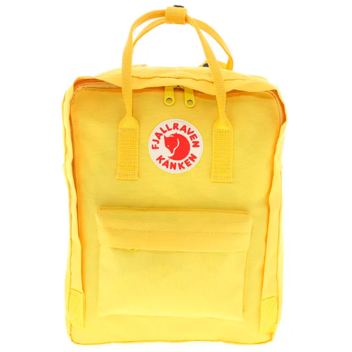 Текстильный рюкзак Kanken Classic, жёлтый, 16 литров