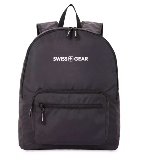 Швейцарский рюкзак Swissgear складной, черный, 5675202422