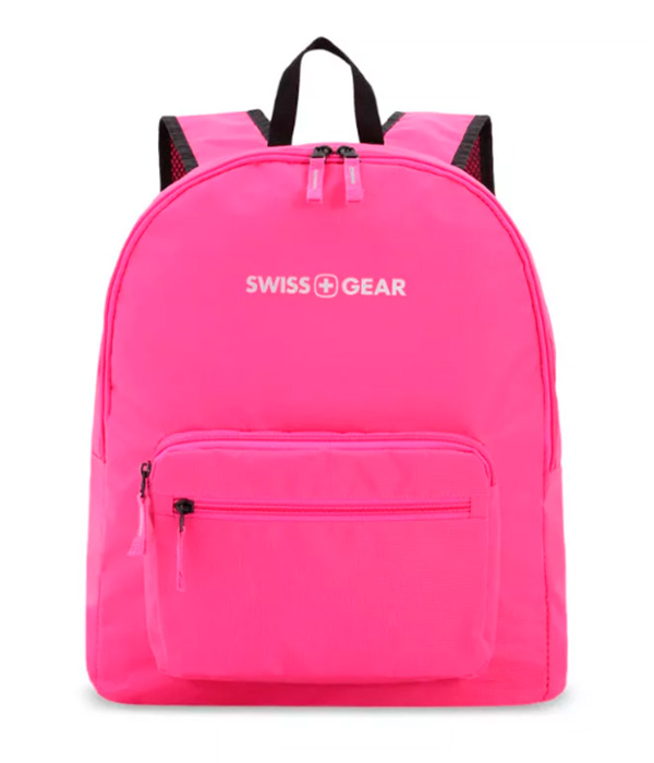 Швейцарский рюкзак Swissgear складной, розовый, 5675808422