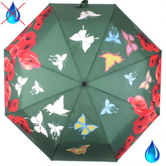 Зонт женский Flioraj, 210203 зеленый