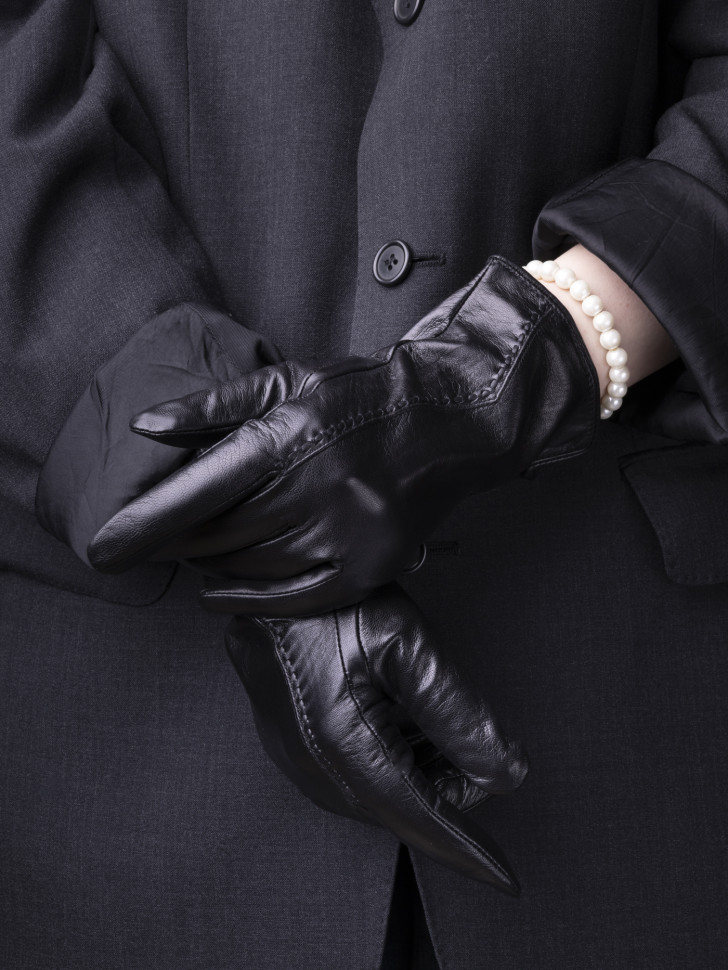 Перчатки женские Kasablanka 2327 черные