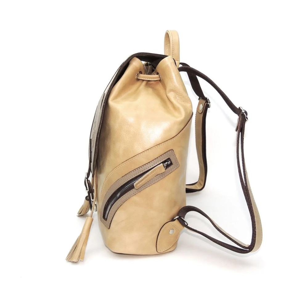 Рюкзак женский Natalia Kalinovskaya Р-50.652-5 Дениз бежевый