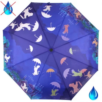 Зонт женский Flioraj, 210208 синий