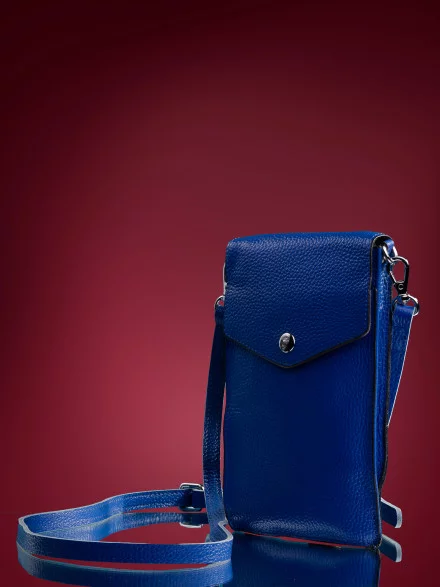 Сумка женская для телефона 5509 d.blue