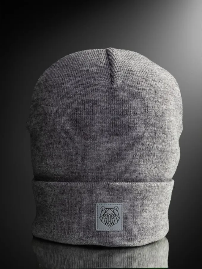Шапка мужская 12236/3 MARHATTER серый меланж (57-59)