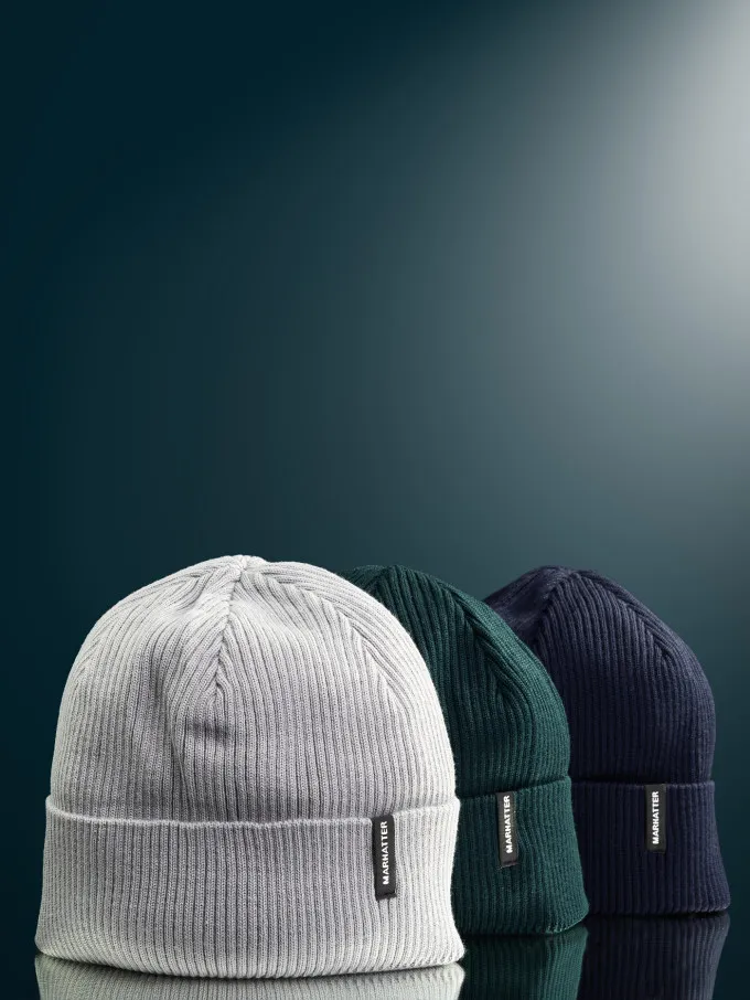 Шапка мужская 11468 MARHATTER серый (57-59)