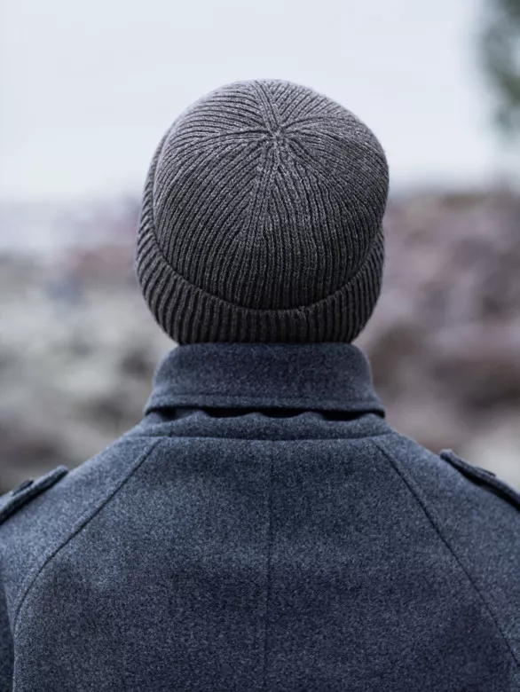 Шапка мужская 12589 MARHATTER дымка (57-59)