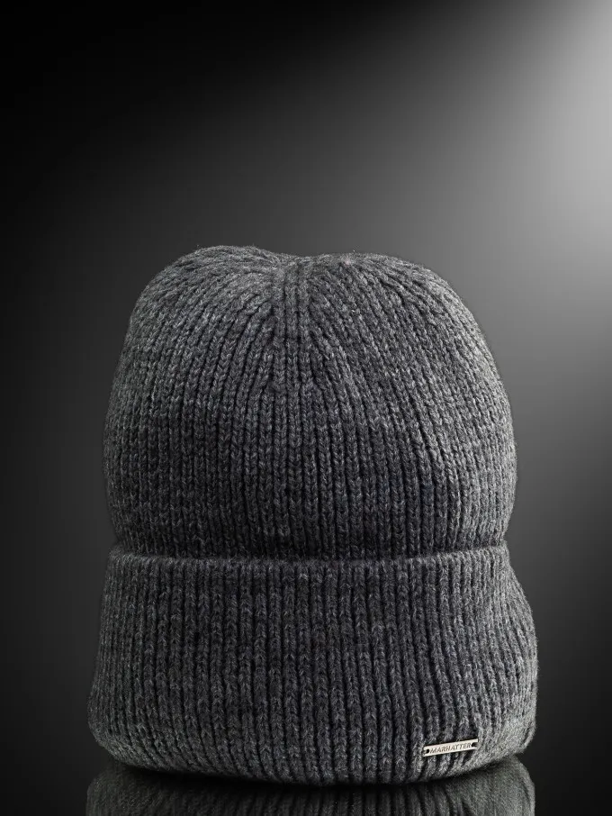 Шапка мужская 12589 MARHATTER дымка (57-59)