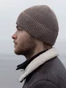 Шапка мужская 11658 MARHATTER серо-бежевая