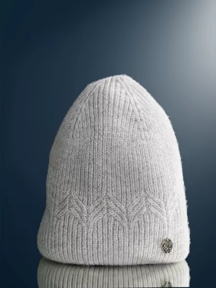Шапка женская 12742/3 MARHATTER серо-бежевый (56-58)