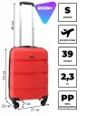 Чемодан для ручной клади из полипропилена Rion+, 460  18"