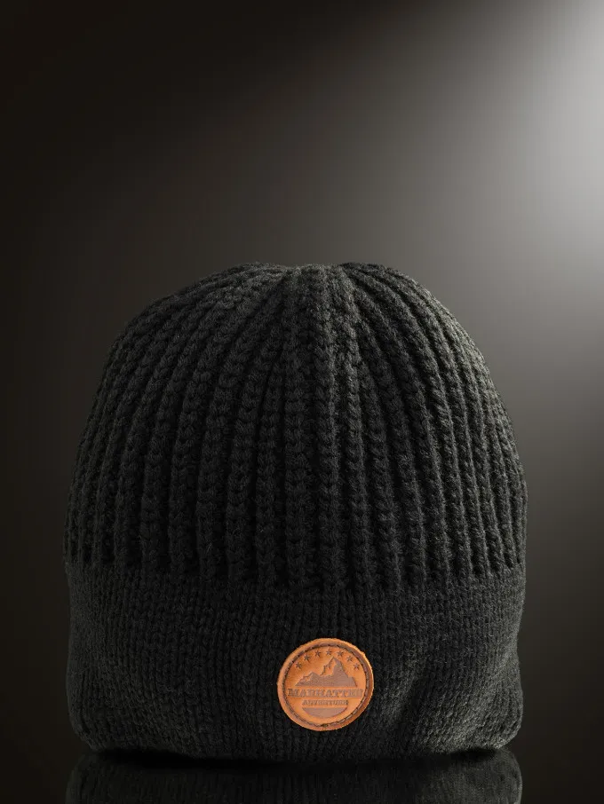 Ушанка мужская 12770 MARHATTER чёрный (57-59)