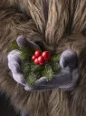 Перчатки женские Юйлин 7749 серые