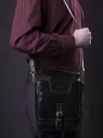 Сумка мужская Baggins 1074 черная друид