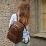 Рюкзак женский Natalia Kalinovskaya, «Эша» коричневый гладкий Рюкзак женский Natalia Kalinovskaya, «Эша» коричневый гладкий