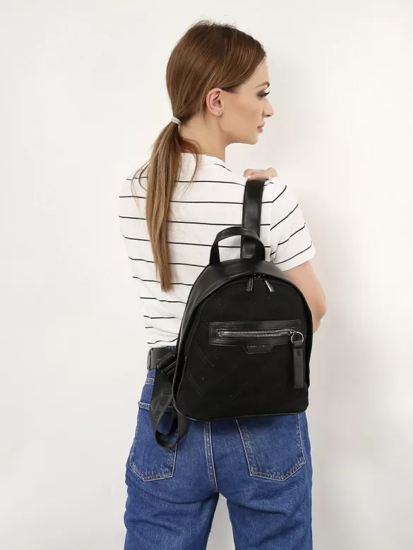  Рюкзак женский David Jones 6714-4 black
