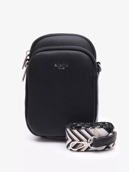 Сумка женская для телефона Acacia 24223 black
