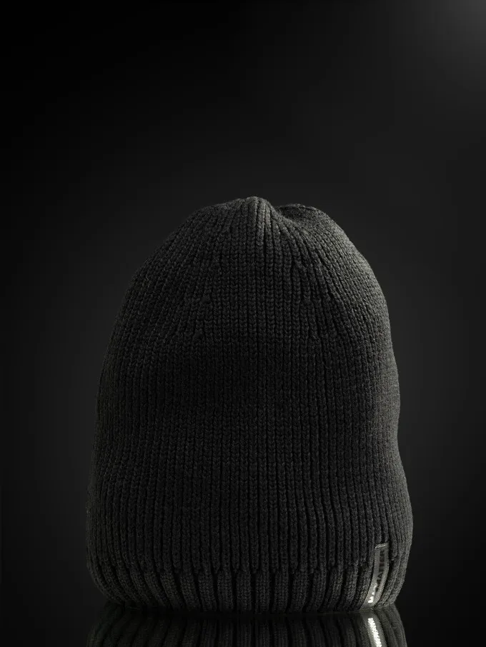 Шапка мужская 13152 MARHATTER чёрная (57-59)