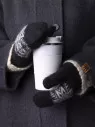 Варежки женские Корона 3046 черные