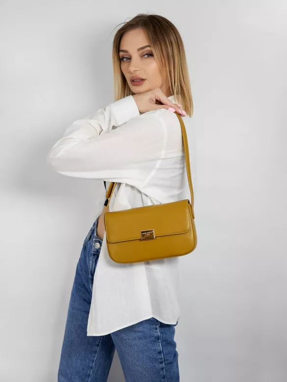 Сумка женская David Jones 6727 mustard
