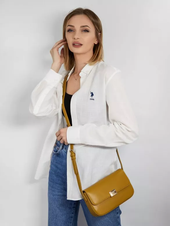 Сумка женская David Jones 6727 mustard