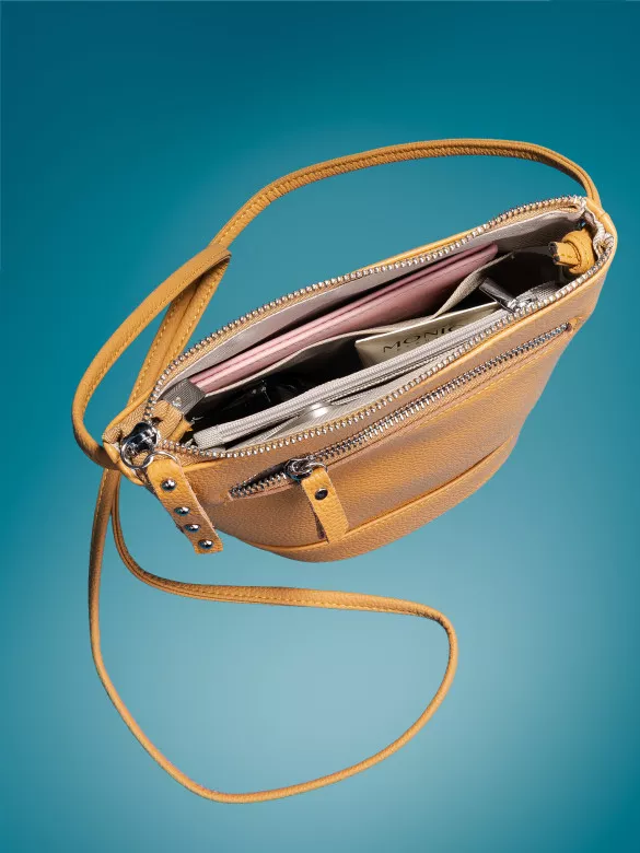 Сумка женская Baggins 5503 горчица