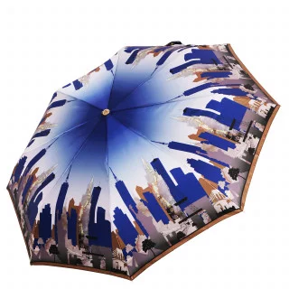 Зонт облегченный FABRETTI, UFLS0016-8 синий