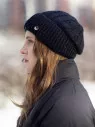 Шапка женская 12838/2 MARHATTER чёрный(56-58)