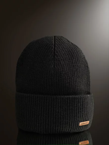Шапка мужская 11491 MARHATTER чёрный