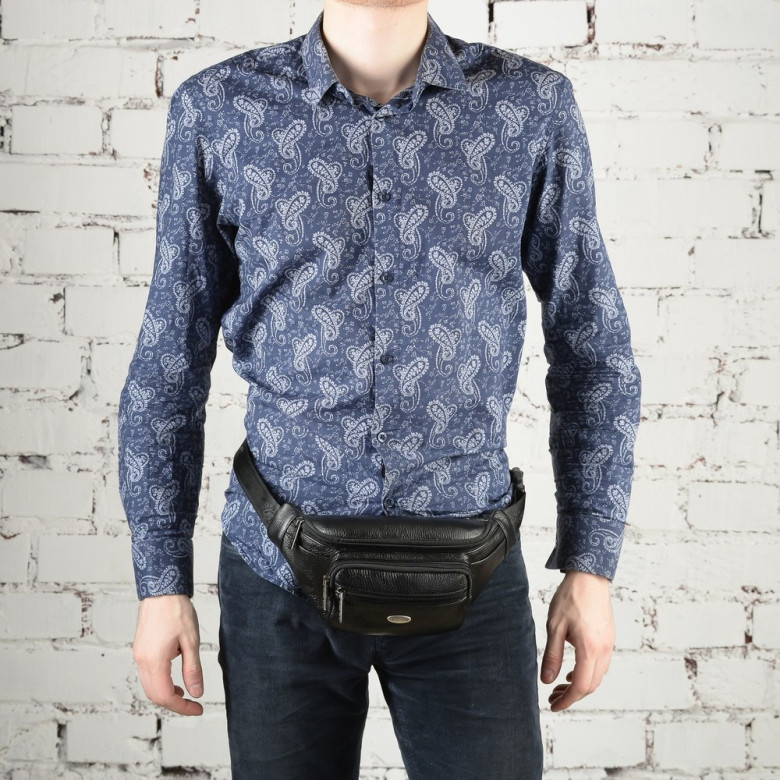 Сумка на пояс Cheer Soul 7206 коричневая