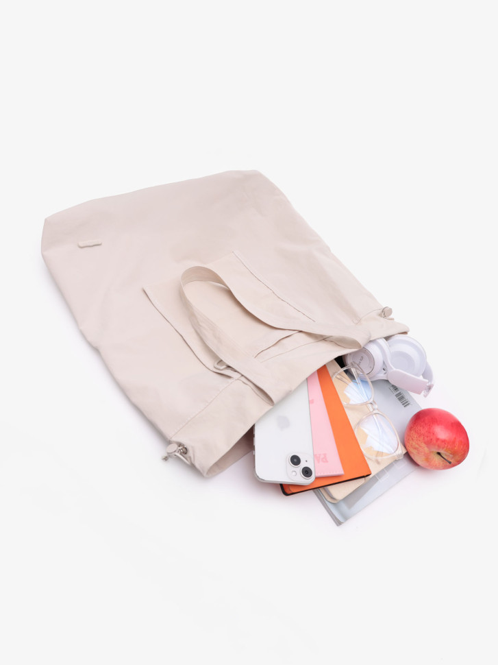 Сумка-шопер Colorful Fox Б 822 бежевая Сумка-шопер Colorful Fox Б 822 бежевая