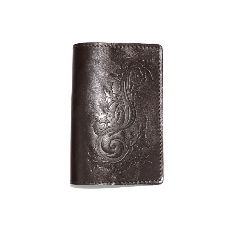 Обложка для паспорта Natalia Kalinovskaya От-62 трава коричневая Обложка для паспорта Natalia Kalinovskaya От-62 трава коричневая