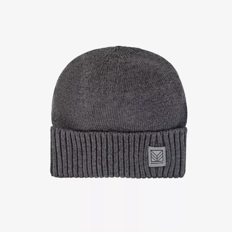 Мужская шапка 12896 MARHATTER антрацит