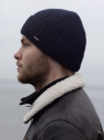 Шапка мужская 12072/2 MARHATTER тёмно-синяя (57-59)