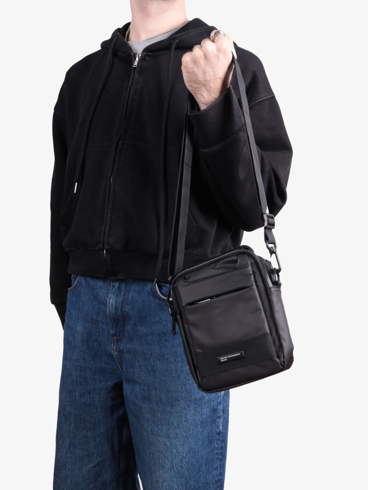 Сумка мужская Baggins 0919 черная Сумка мужская Baggins 0919 черная