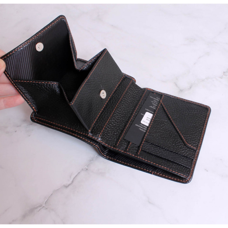 Портмоне мужское ПМ-437-1510/1520 "Консул" чёрное Портмоне мужское ПМ-437-1510/1520 "Консул" чёрное