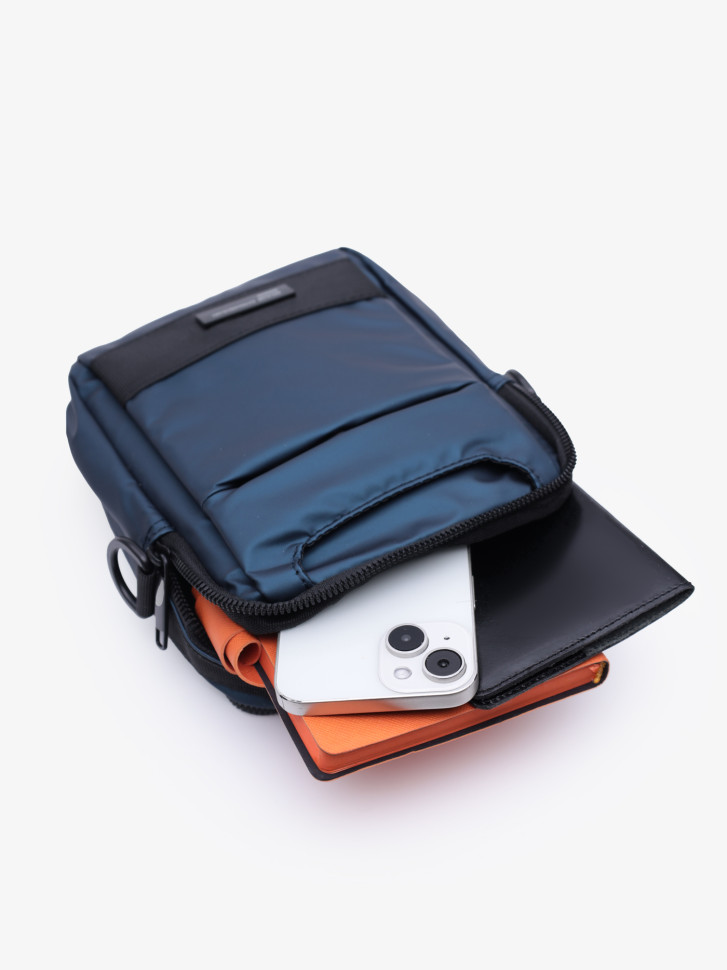 Сумка мужская Baggins 0919 синяя Сумка мужская Baggins 0919 синяя