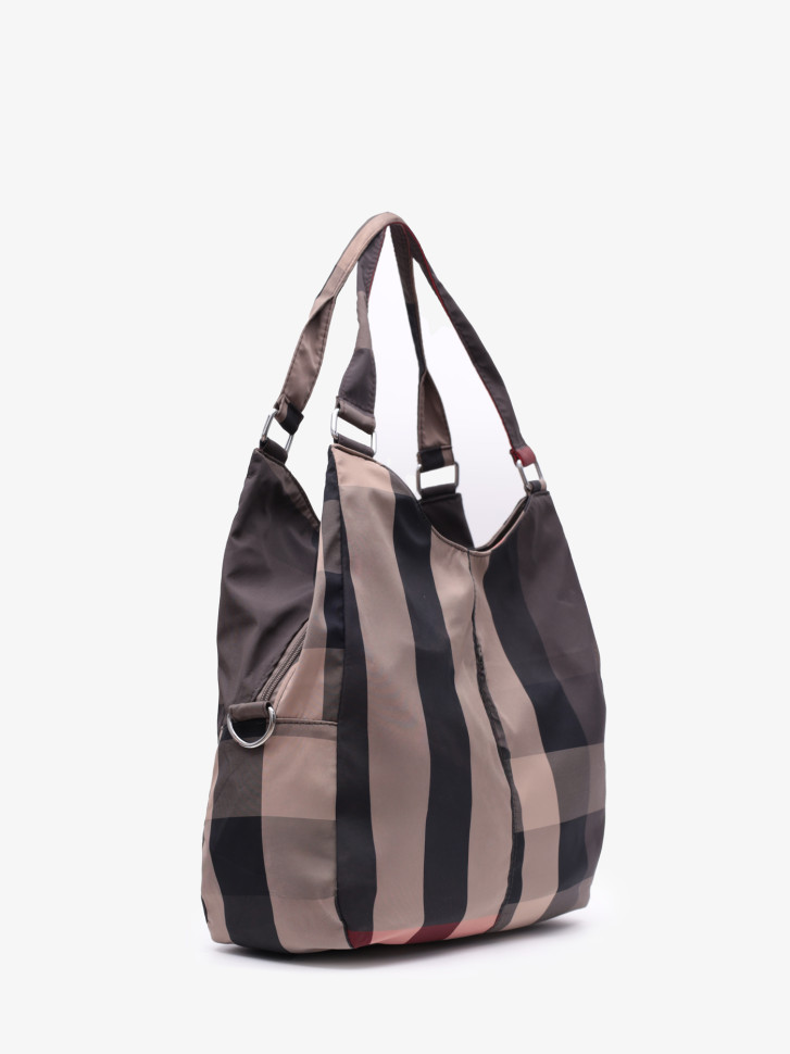 Сумка женская Runyi 08 серая клетка Сумка женская Runyi 08 серая клетка