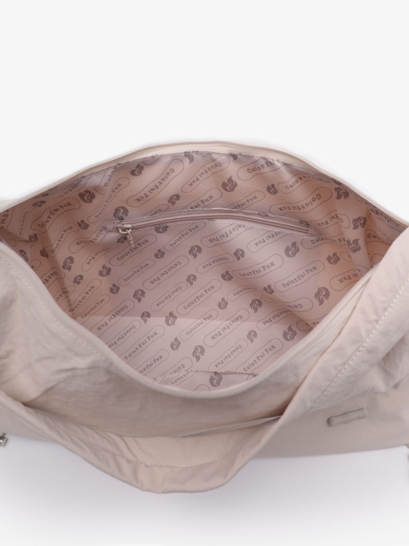 Сумка женская Colorful Fox Б 812 бежевая Сумка женская Colorful Fox Б 812 бежевая