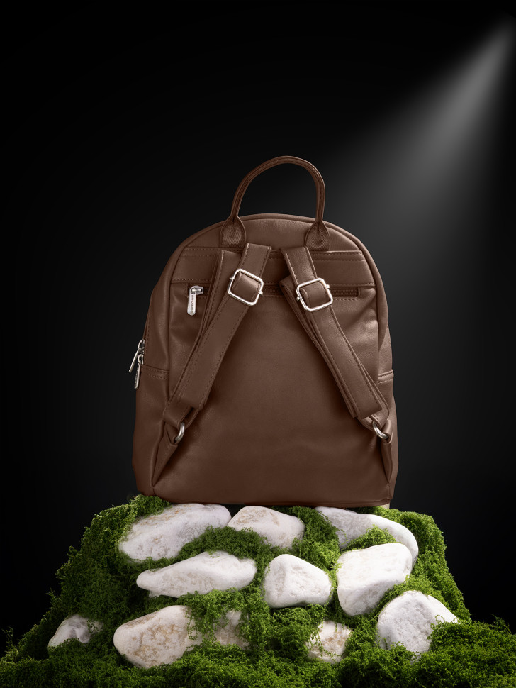 Рюкзак городской David Jones 7727 cocoa brown Рюкзак городской David Jones 7727 cocoa brown