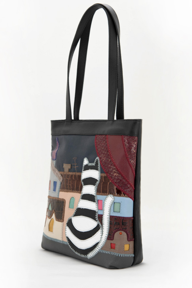 Сумка Protege ДС-528-305 "Окно ночь" черный флотер Сумка Protege ДС-528-305 "Окно ночь" черный флотер