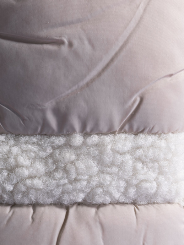 Варежки женские Юйлин бежевые