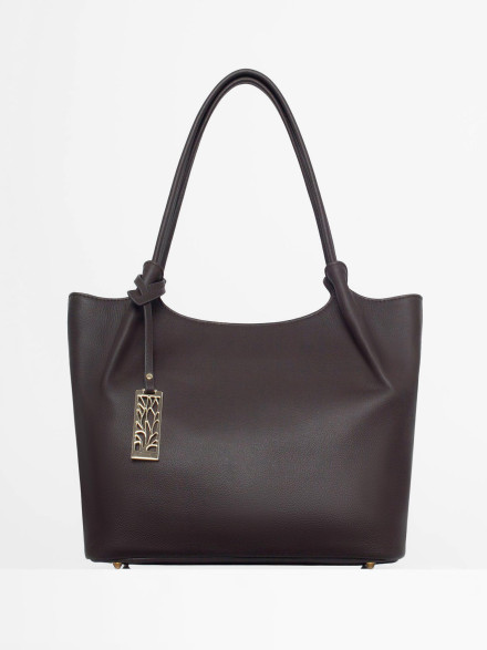 Сумка Richet 2535LG коричневая(856)