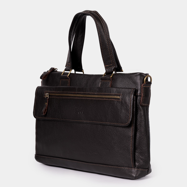 Сумка мужская Maxsimo Tarnavsky 1075 темно-коричневая