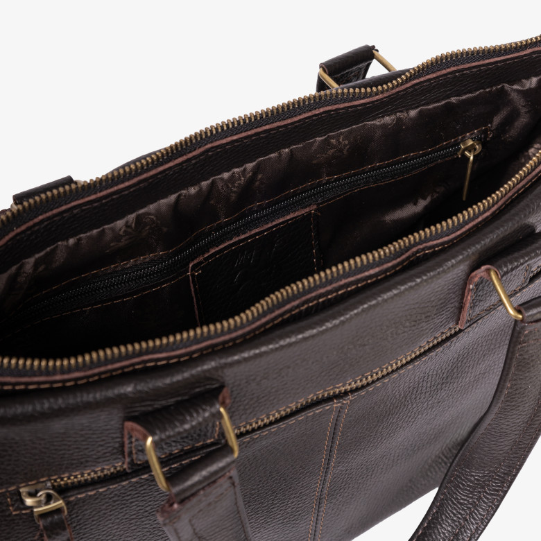 Сумка мужская Maxsimo Tarnavsky 1075 темно-коричневая