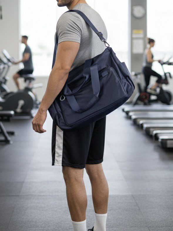 Сумка дорожная Baggins 3054 синяя Сумка дорожная Baggins 3054 синяя