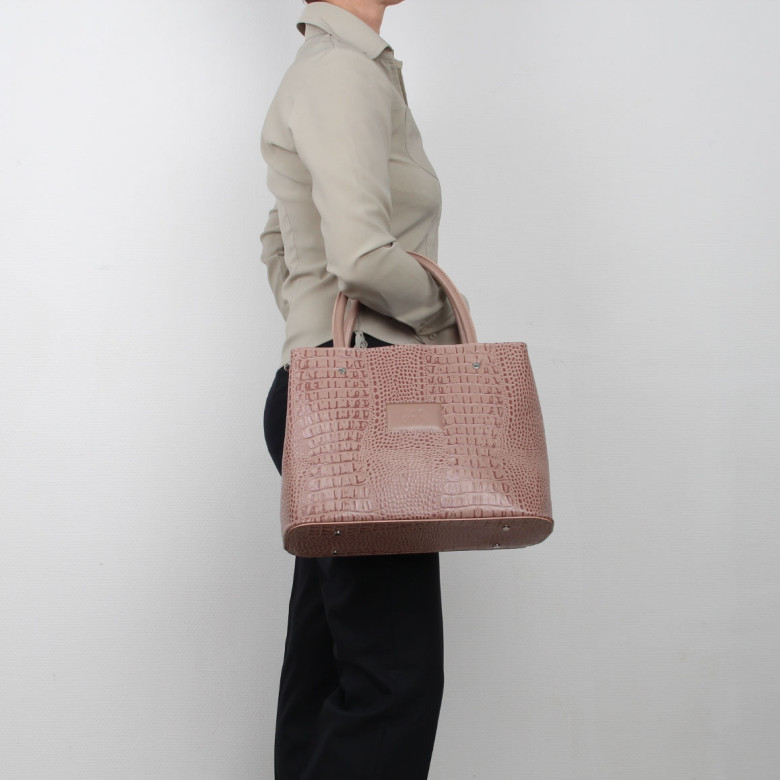 Сумка женская Maxsimo Tarnavsky 1926 синий крокодил