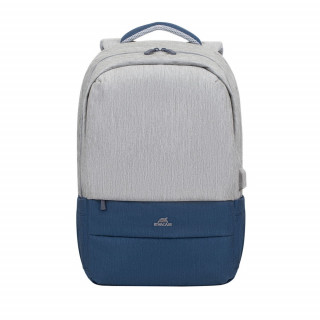 Рюкзак для ноутбука 17.3" RIVACASE, 7567 grey/dark blue
